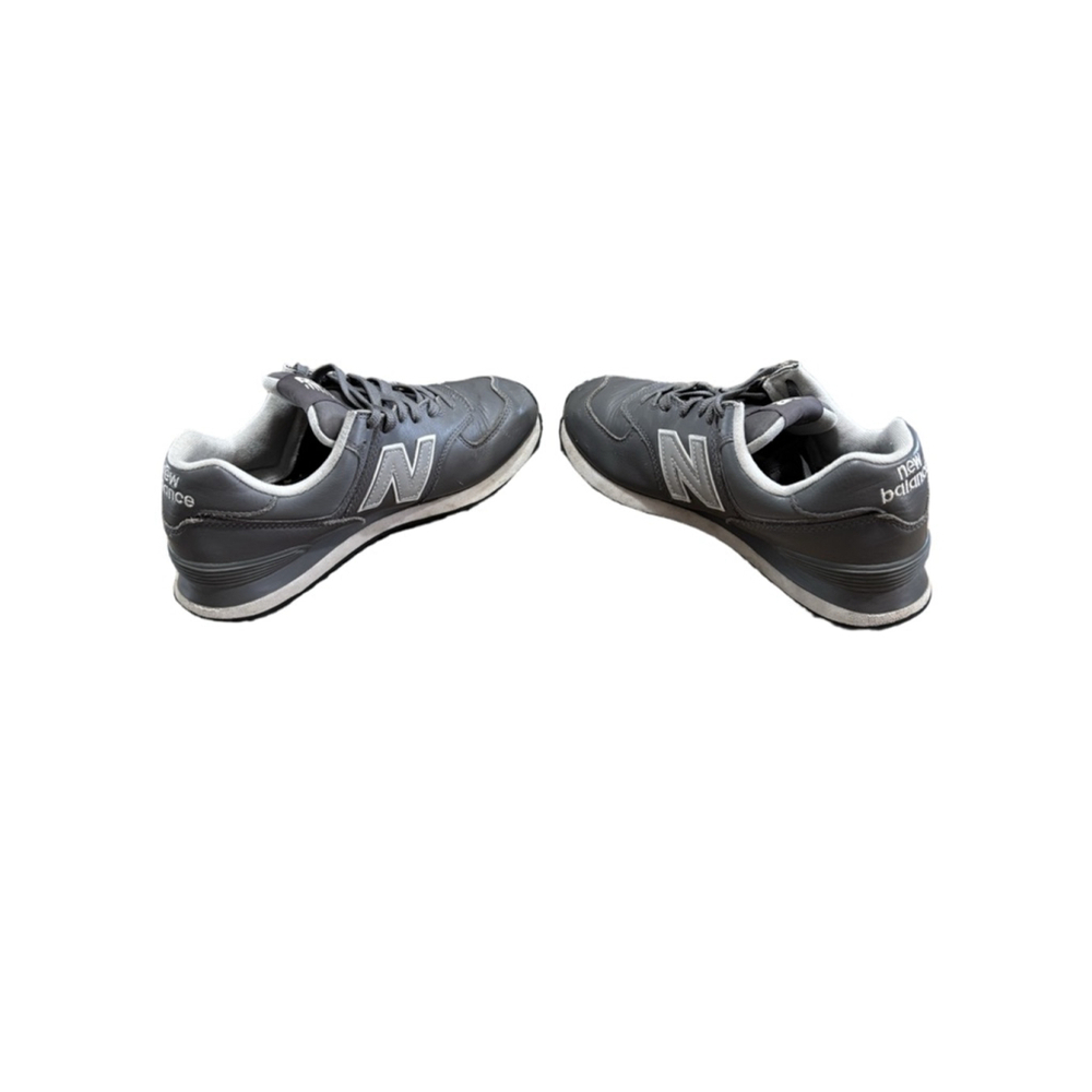 New Balance 574 ML574LPC Gray Leather - Picture 2 of 9
